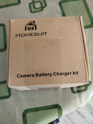 Kit de Cargador de Batería para Cámara HOMESUIT