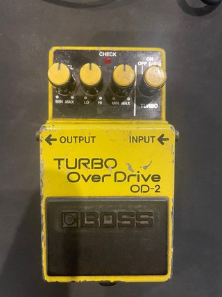 Boss OD-2 Turbo Overdrive Pedal Japon