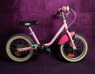 Bicicleta Infantil B’TWIN 14 Pulgadas Rosa