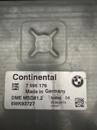 Centralita BMW Continental DME MSD81.2