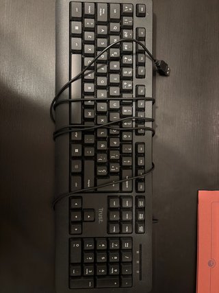 Teclado de Ordenador Trust Negro