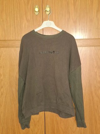 Sudadera Algodón Caqui Talla M