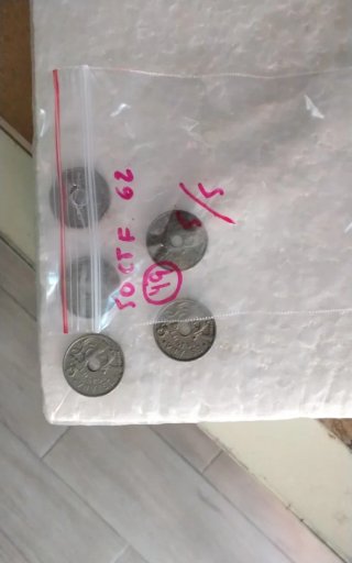Lote de 5 Monedas de 50 Céntimos 1949