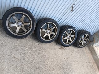 4 Llantas Bola B1 17 pulgadas con neumáticos
