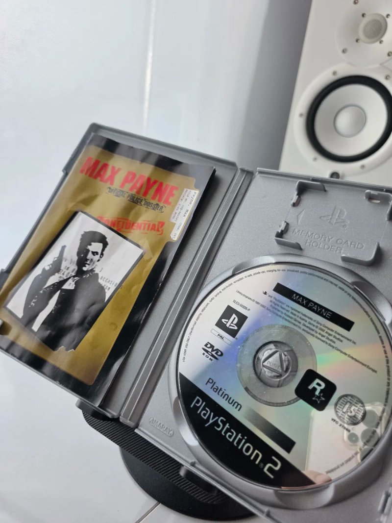 Max Payne PS2 PAL Platinum image 2