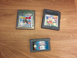 Lote 3 Juegos Game Boy: Dragon Ball, Bionicle