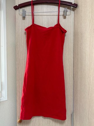 Vestido rojo tirantes