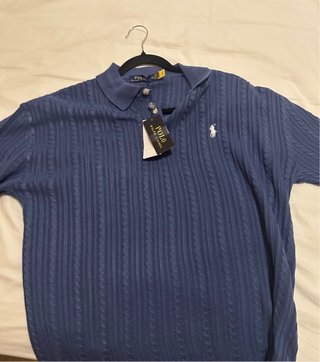 Polo Ralph Lauren Azul Tejido