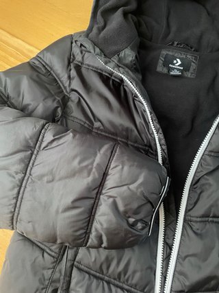 Anorak niño Converse negro