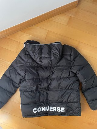 Anorak niño Converse negro