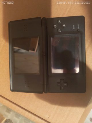 Nintendo DS Lite Negra - Para arreglar o piezas