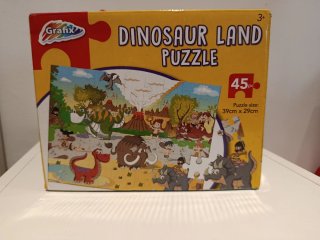 Puzzle Dinosaur Land 45 piezas Grafix