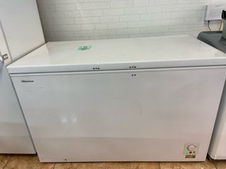 Arcón Congelador Hisense Blanco 420 L