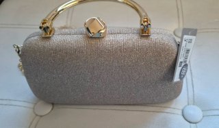 Bolso de fiesta Bijou Brigitte dorado/plateado