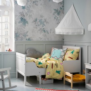 Cama Infantil Extensible IKEA Sundvik Blanca