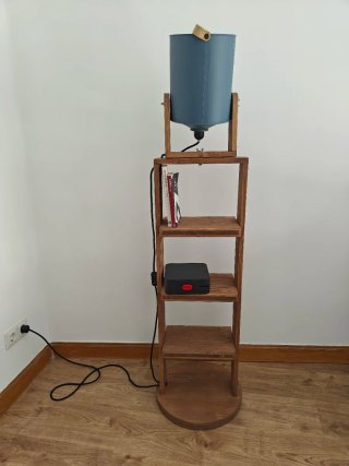 Lámpara Artesanal Hitchcock Shelves Güribilis