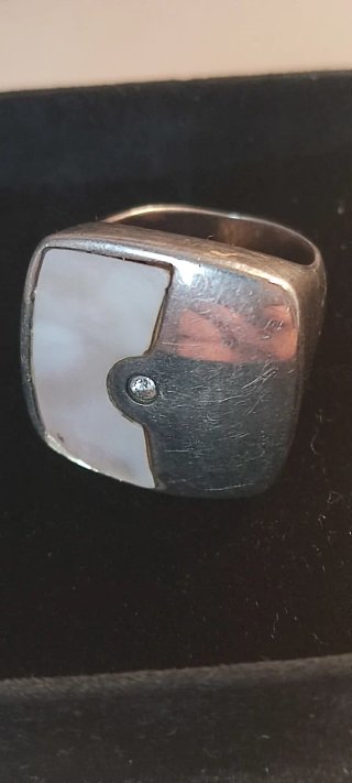 Anillo Viceroy con Nácar Rosa