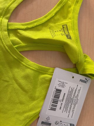 Top Puma Amarillo Talla XS