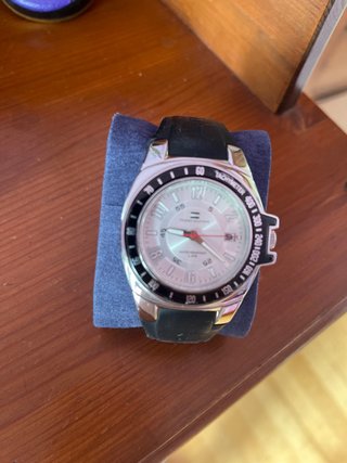 Reloj Tommy Hilfiger Plateado y Negro