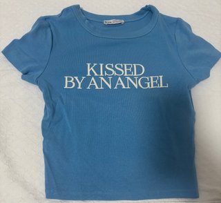 Camiseta Bershka Kissed By An Angel