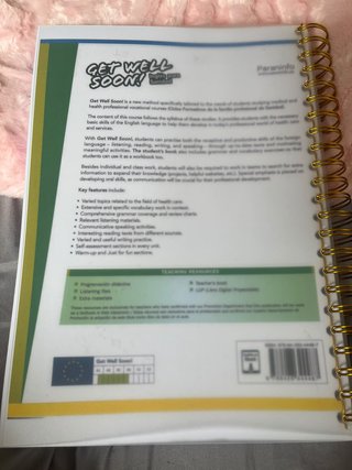Get well soon! inglés para sanidad