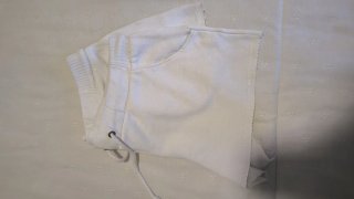 Pantalón corto blanco