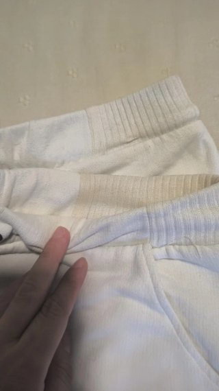 Pantalón corto blanco