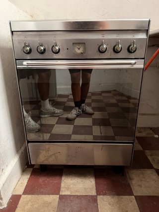 Cocina Smeg de Acero Inoxidable