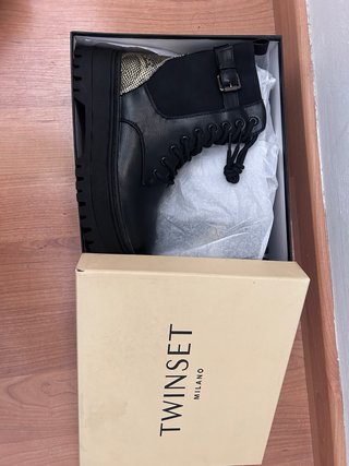 Botines Negros Twinset Milano