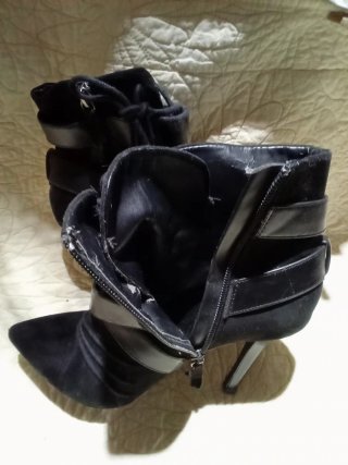 Botines Negros Zara Trafaluc