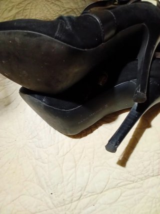 Botines Negros Zara Trafaluc