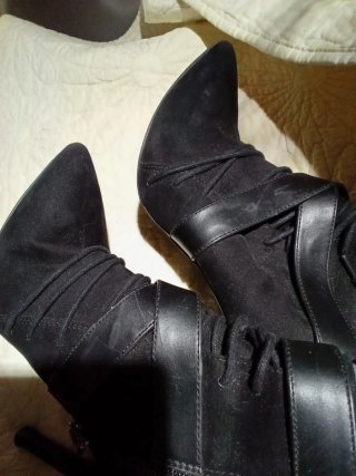 Botines Negros Zara Trafaluc