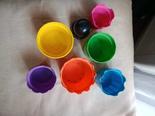 Juguetes de plástico para baño