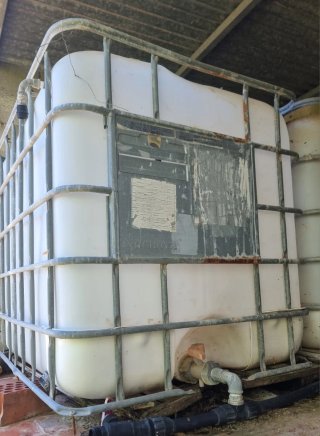Depósito de agua IBC 1000L