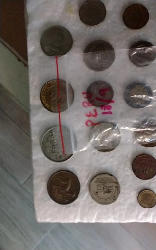 Lote de 18 monedas de Perú