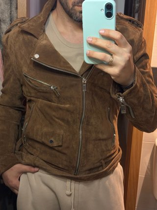 Chaqueta de Ante Marrón