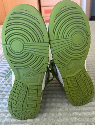 Zapatillas Nike Dunk High Verde y Blanco