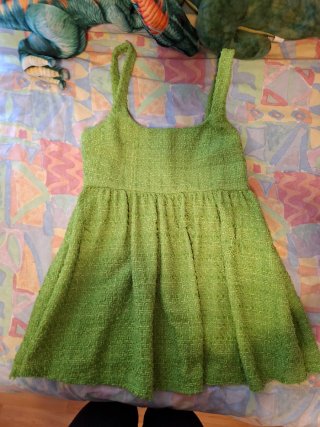 Vestido Verde Zara