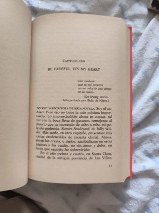 Te di la vida entera. Zoé Valdés.