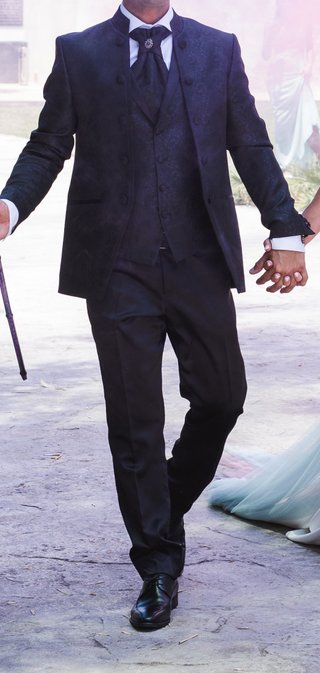 Traje de Novio Negro