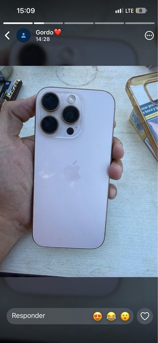 iPhone 16 Pro Rosa oro/Plata