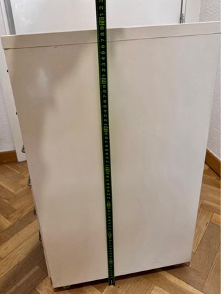 Cajonera IKEA de metal blanca