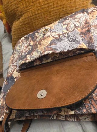Bolso Charada CHD Estampado Hojas