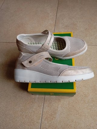 Zapatos Pitillos Beige