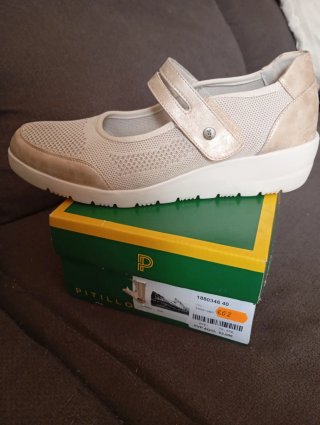 Zapatos Pitillos Beige