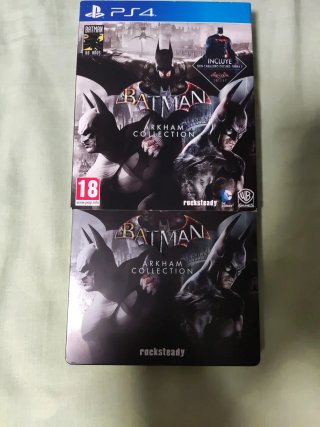 Saga Batman Arkham Collection con Steelbook PS4