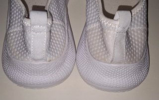 Zapatillas deportivas moradas y blancas talla 38