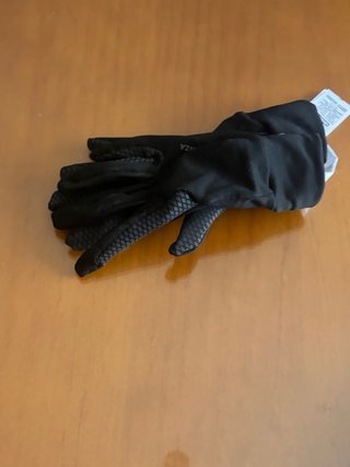 Guantes de hípica negros con agarre