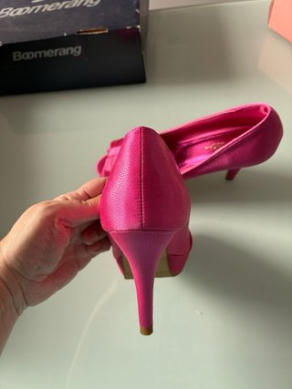 Zapatos Plataforma Fucsia