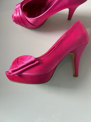 Zapatos Plataforma Fucsia